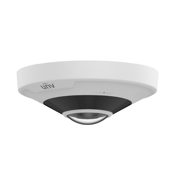 CAMARA UNIVIEW IP FISHEYE 12MP 1.8MM OMNIVIEW IR-15M IP67 2AUD POE DWDR IK10 IPC86CEB-AF18KC-I0