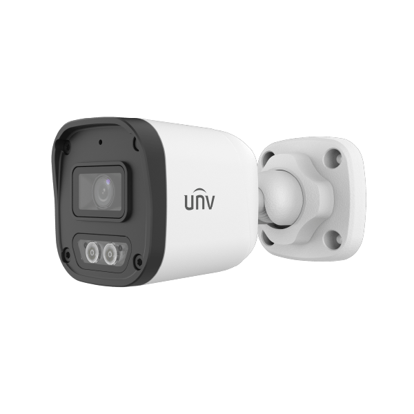 CAMARA UNIVIEW IP BULLET 2MP 2,8MM DUALLIGHT BLC/HLC IR-30 IP67 2AUDIO POE IPC2122LB-AF28-DL-ECO