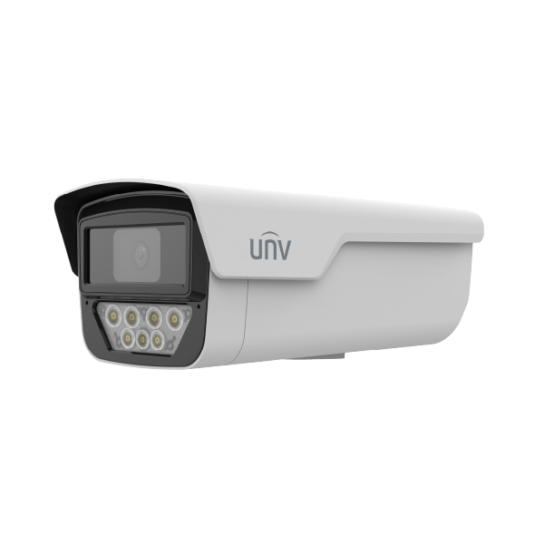 CAMARA UNIVIEW IP BULLET 5MP 4MM WISE-ISP BLC/HLC 50M 2AUDIO IP67 UMD IPC245LP-ADF40KC-WP