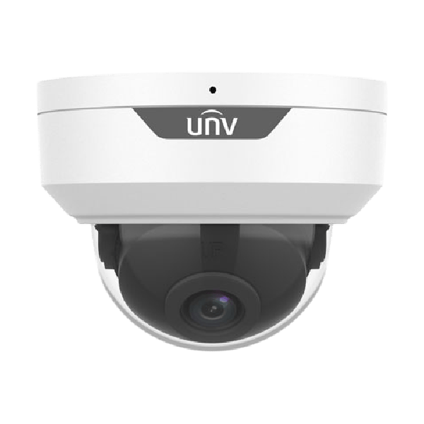 CAMARA UNIVIEW IP DOMO 5MP 2.8MM POE WDR IR 30M IP67 IK10 AUDIO IPC325LE-ADF28K-G