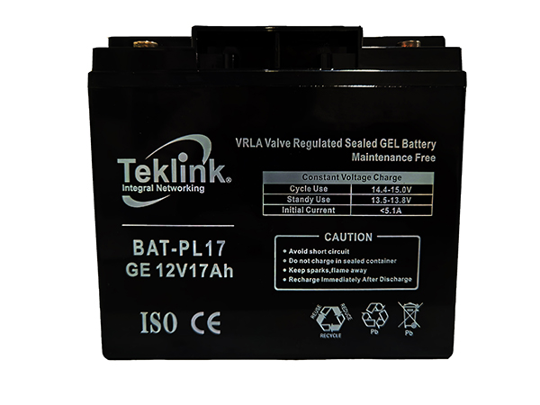 BATERÍA 12V 17 AH PARA ALARMA  PIMA-JFL-DSC   PL17 MARCA TEKLINK