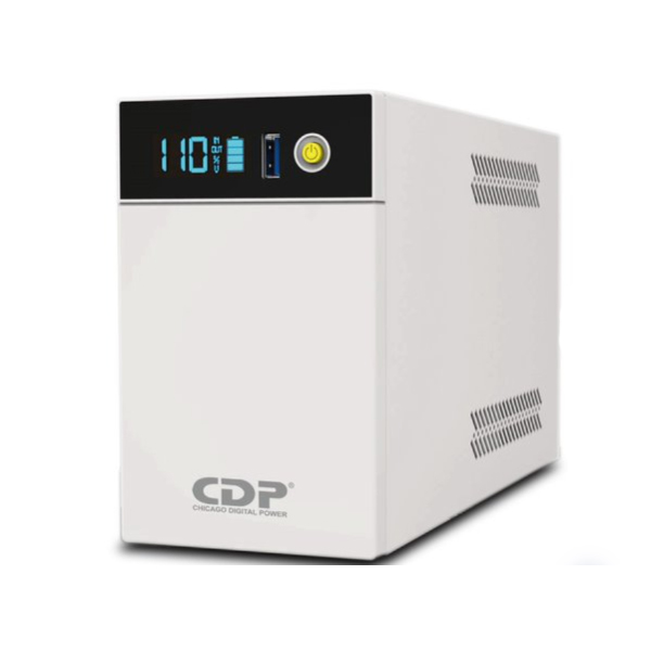 UPS CDP 120V 800VA/500W SMART CON BATERIA DE LITIO 6 NEMA 15 OUTLETS  LISMART-1206