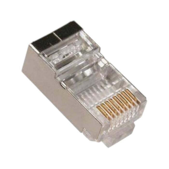 Conector RJ45 CAT6 FTP blindado RIG/FLEX.