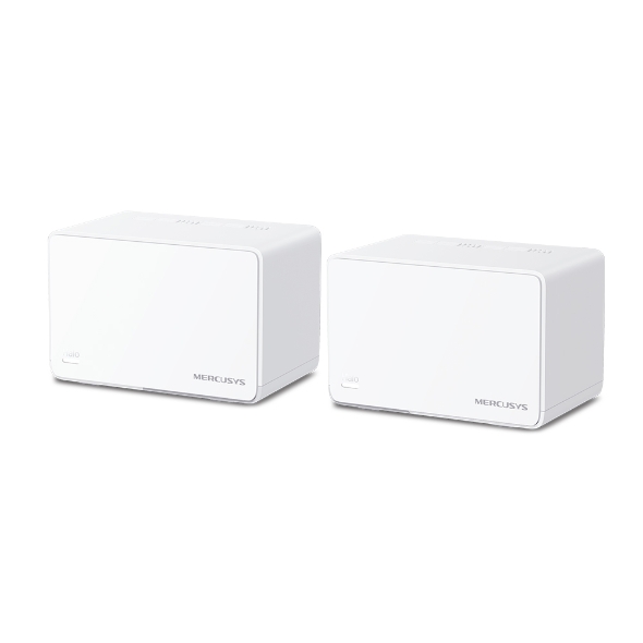 Sistema WiFi Mesh Mercusys Halo H80X WiFi6 AX3000 Doble Banda 2 Pack