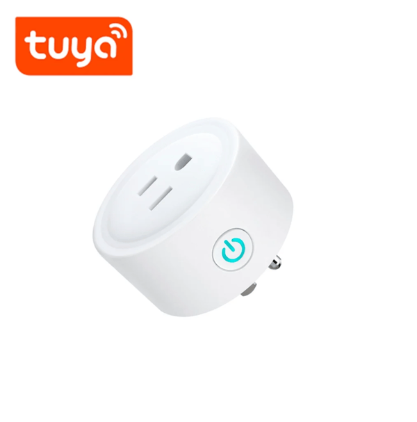 ENCHUFE  INTELIGENTE WIFI 1 TOMA 110-250VAC 10A TEKLINK TUYA TK-BSD01