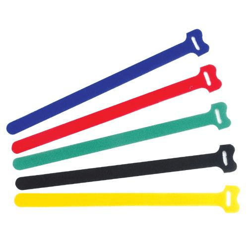 CINTA VELCRO PROSKIT 15 UNIDADES DE 20MM 5 COLORES MS-V308