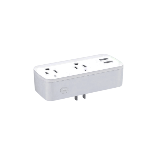 ENCHUFE INTELIGENTE WIFI 2 TOMAS 10A 2 USB 2A TEKLINK TUYA TK-BSD08