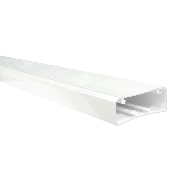 CANALETA 120MM (4.72 PLGS) ANCHO X 50MM (1.97 PLGS) ALTO X 2MTS TEKLINK LEPI  MTL-120X50-CL