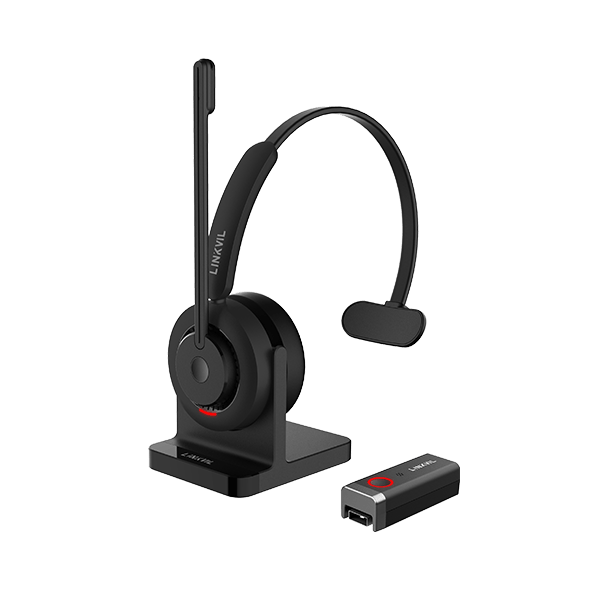 DIADEMA UNA OREJA, DECT BLUETOOTH USB, HASTA 21 HORAS DE USO DH301D