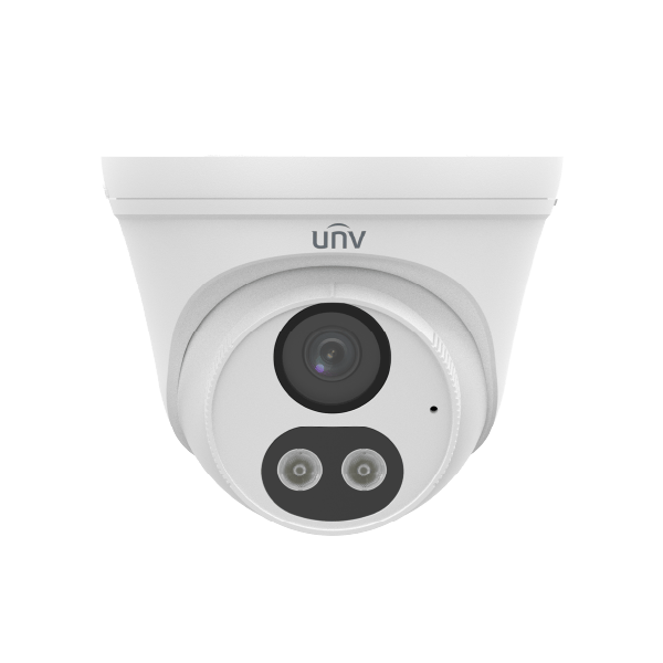 CAMARA UNIVIEW DOMO 2MP 2.8MM 40M OSD DWDR COLORHUNTER DOBLE LUZ-AUDIO IP67 UAC-T142-AF28LM-DL