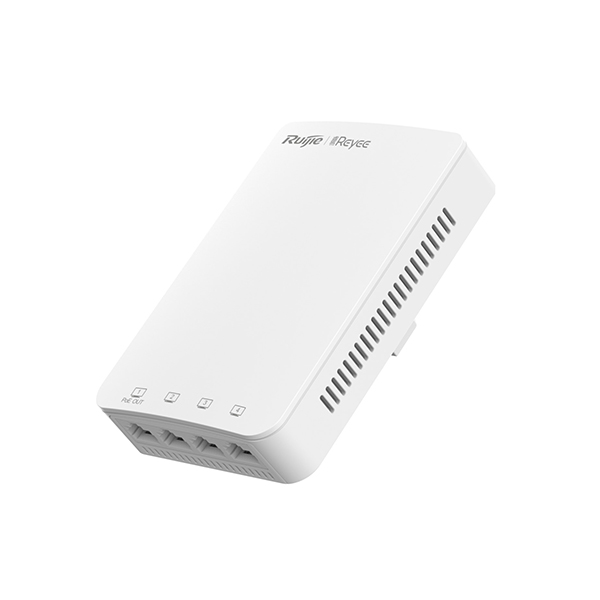 PUNTO DE ACCESO RUIJIE-REYEE INDOOR WIFI 5 MONTAJE PARED 5 PUERTOS 10/100/1000BASE-T  RG-RAP1200(P)