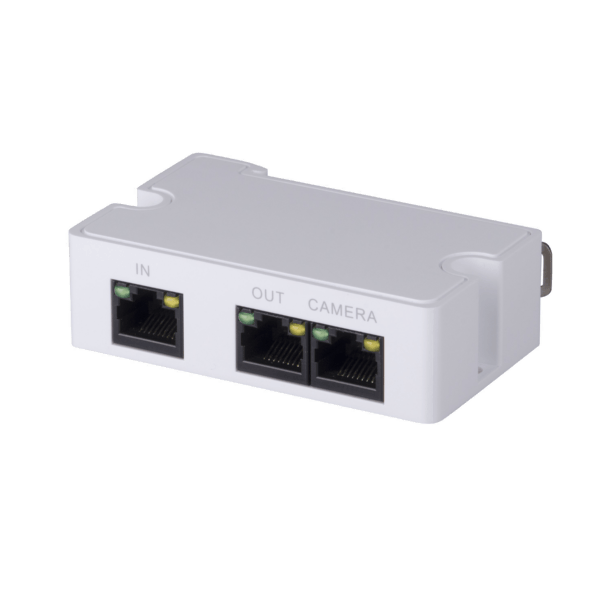 EXTENSOR POE DAHUA  SUPPORT PASSIVE POE  INYECTOR EN  CASCADE PFT1300