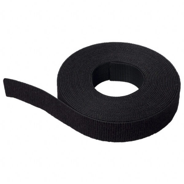 ROLLO DE VELCRO 3MTS NEGRO  MARCA TEKLINK VEL-3MT-BK