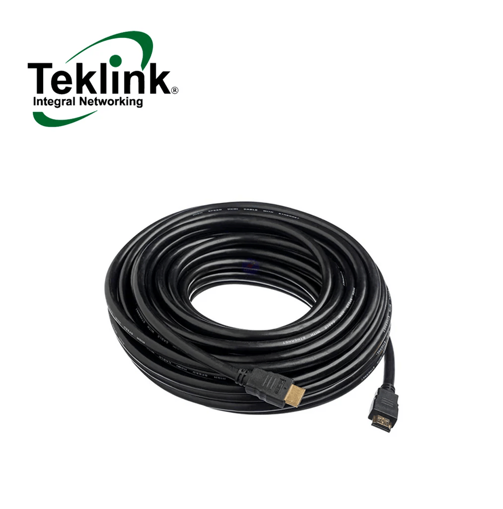 CABLE HDMI DE ALTA VELOCIDAD, HDMI 4K NEGRO DE 40METROS TEKLINK,CAB-HDMI-40M