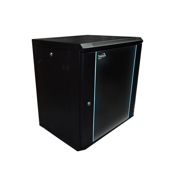 GABINETE CERRADO DE PARED COMPACTO REDES/CÓMPUTO DESARMADO  600MMX450MMX635MM 20KG 12U TEKLINK