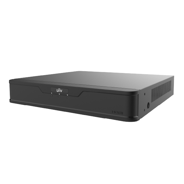 XVR UNIVIEW 8 CANALES +8CH-IP, 2-VCAONVIF 1HDD-16TB VGA/HDMI 2-AU/1CH-RCA REC.-8MP/5MP XVR301-08U3