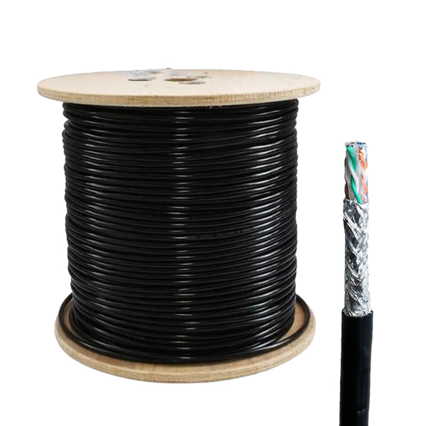 CABLE SFTP CAT6 TEKLINK 100% COBRE  23AWG DOBLE FORRO EXTERIOR 305 M – BLINDADO 40%