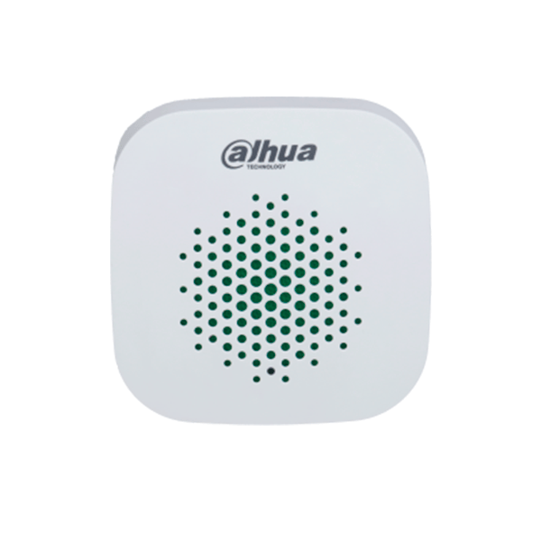 SIRENA INALAMBRICA DAHUA 105 DB ALARMA BATERIA BAJA, MEDICION TEMPERATURA ARC3  ARA12-W2