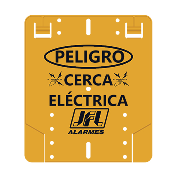ROTULO CARTEL  DE ADVERTENCIA CERCA ELECTRICA   MARCA   JFL  ROTJFL