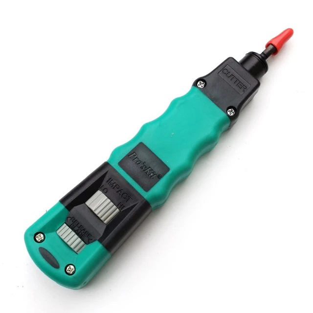 PONCHADORA ERGONOMICA DE IMPACTO, CON CUCHILLAS 110/88 & 66 PROSKIT CP-3148