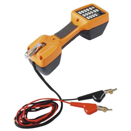 JUEGO MICRO TELEFONO PROBADOR P/LÍNEAS DE ALAMBRE DE COBRE PROSKIT  MT-8001