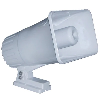 SIRENA PARA ALARMA TEKLINK 30W  119 DB TIPO CORNETA  12 VDC – SD-30W