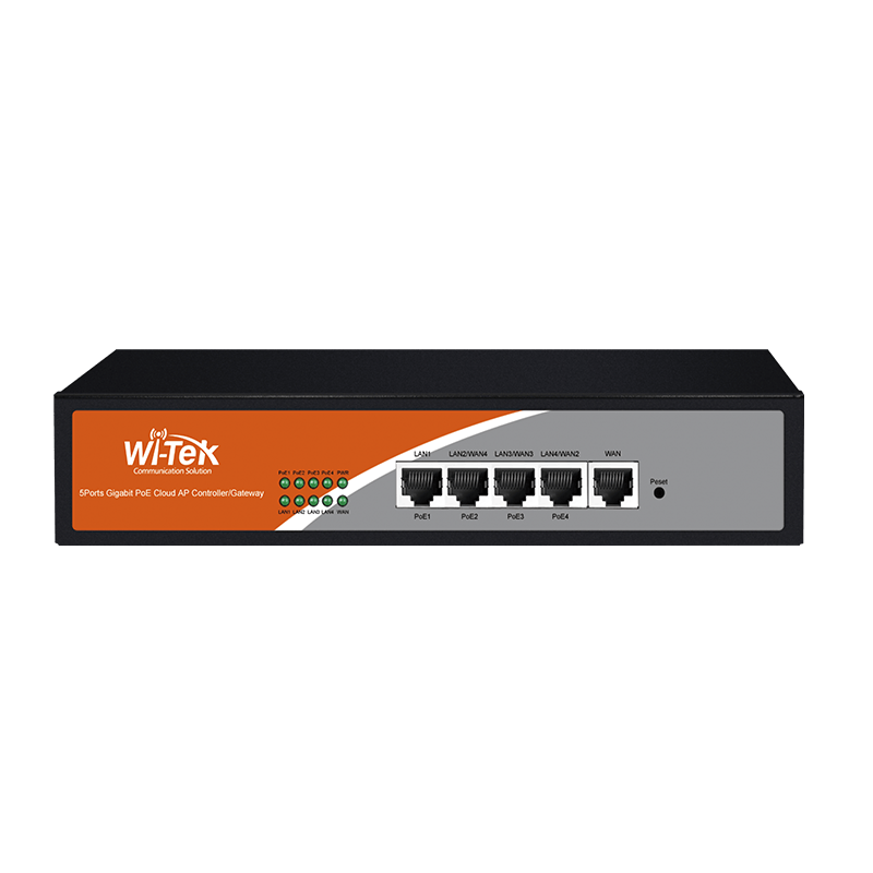 PUNTO ACCESO WITEK WIRELESS AP CONTROLLER WITH 4 GIGABIT POE PORTS  WI-AC105P