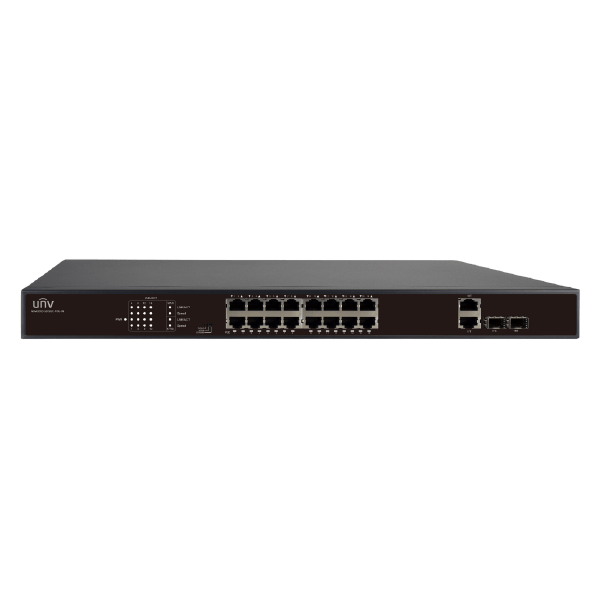 SWITCH UNIVIEW POE 16P+8P 10/100 250W 250M NSW2010-16T2GC-POE-IN