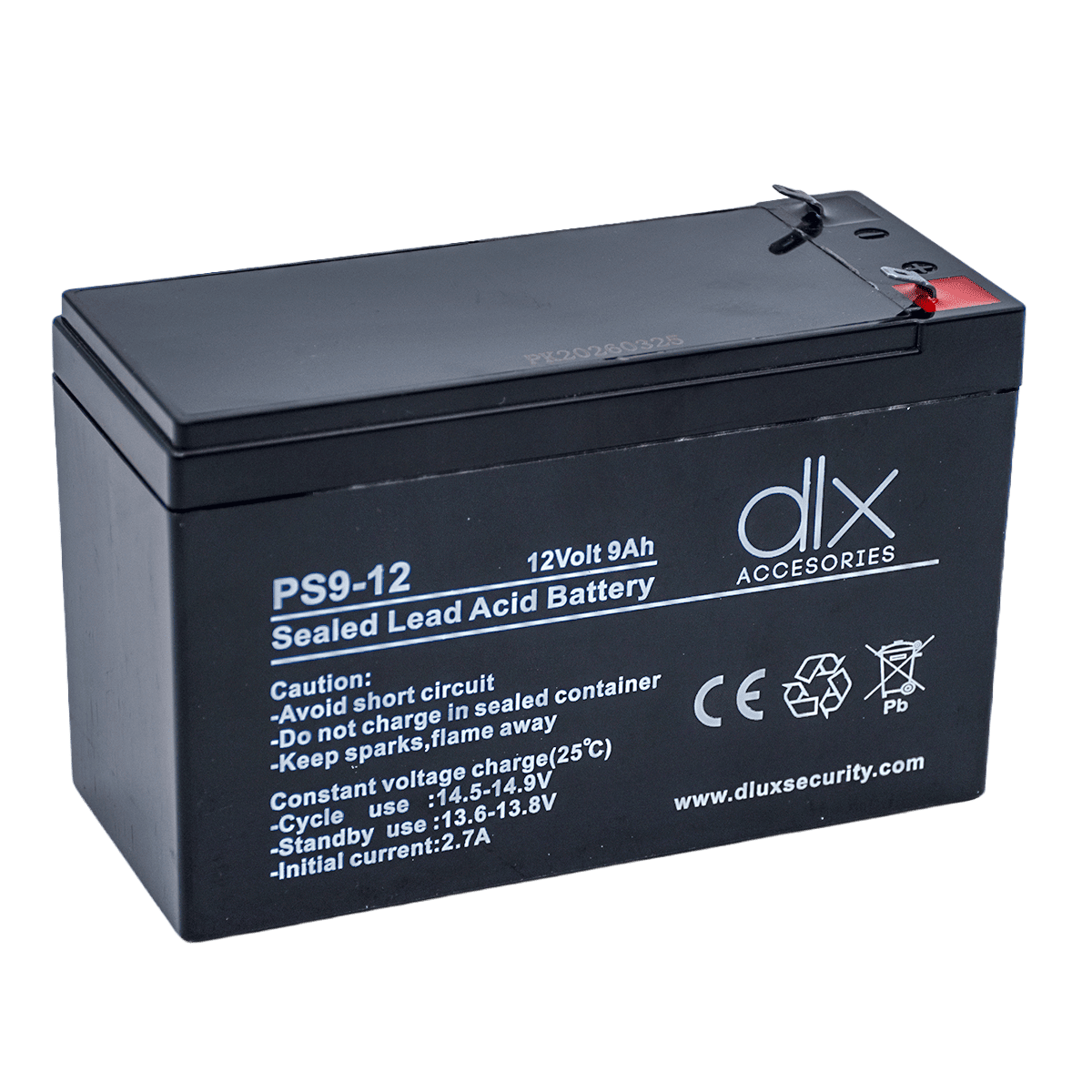 Batería UPS Deluxe PL9 12 V 9 Ah Plomo-ácido sellada