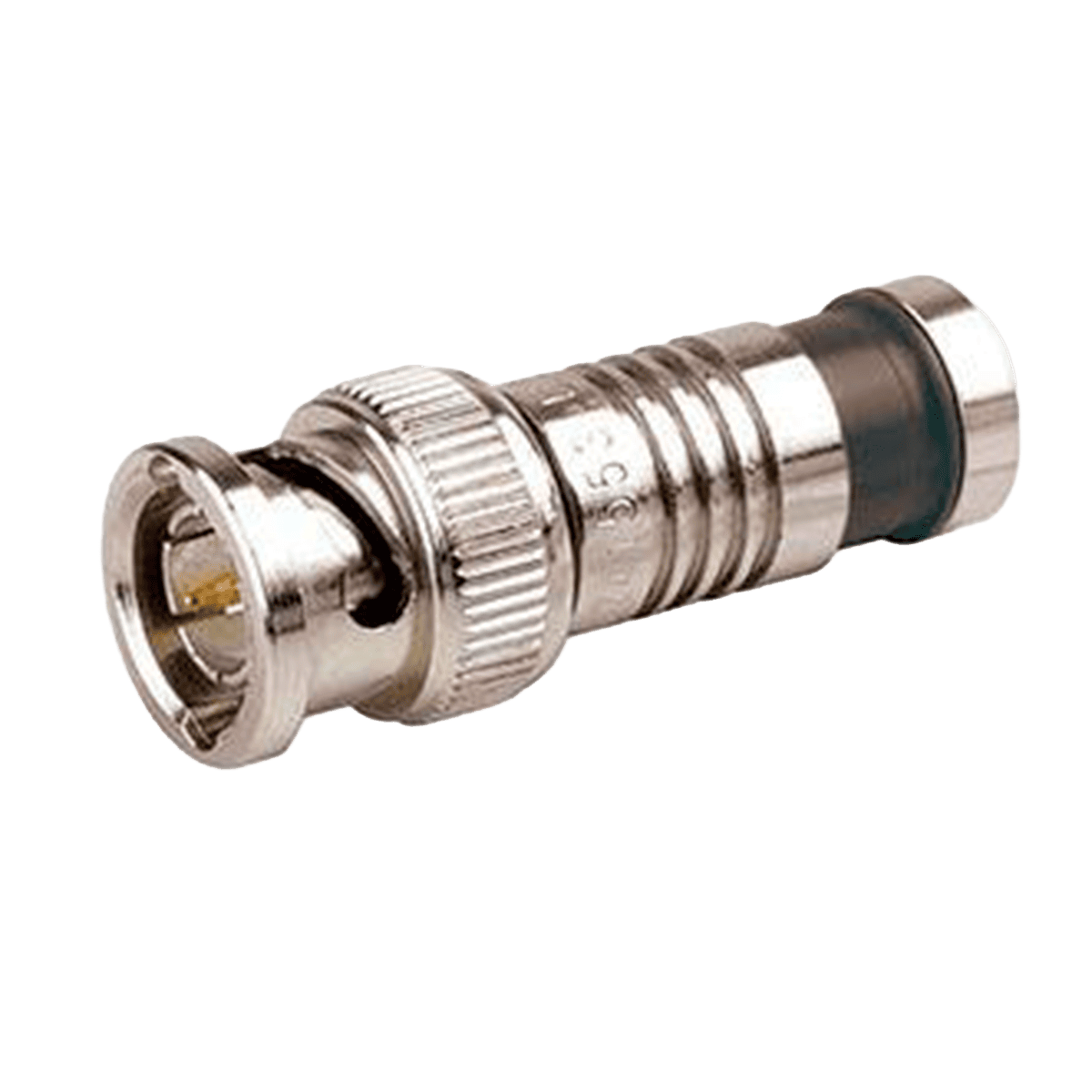 Conector Coaxial, Dlx, BNC para Cable RG6, Anti Agua, SPBC01