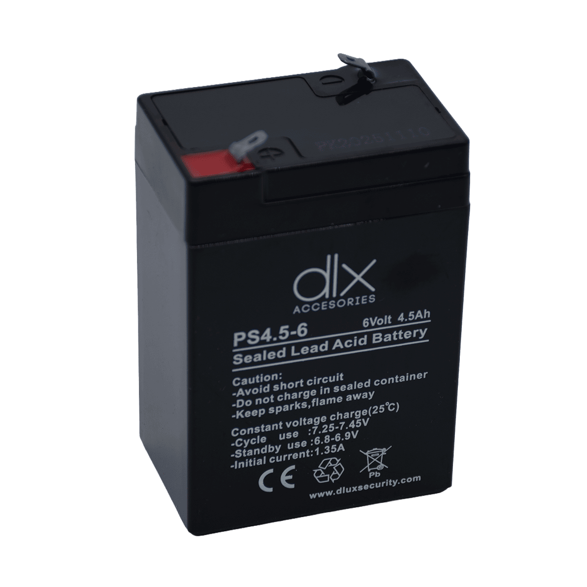 Batería UPS Deluxe PL6 6 V 4.5 Ah Plomo-ácido sellada