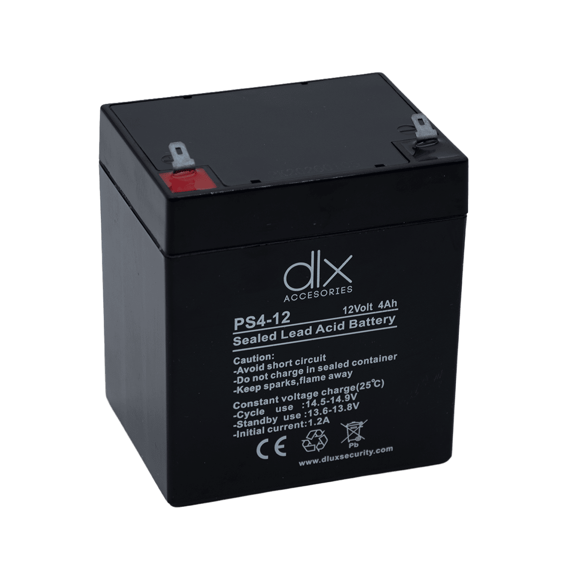 Batería UPS Deluxe PL4 12 V 4 Ah Plomo-ácido sellada F1