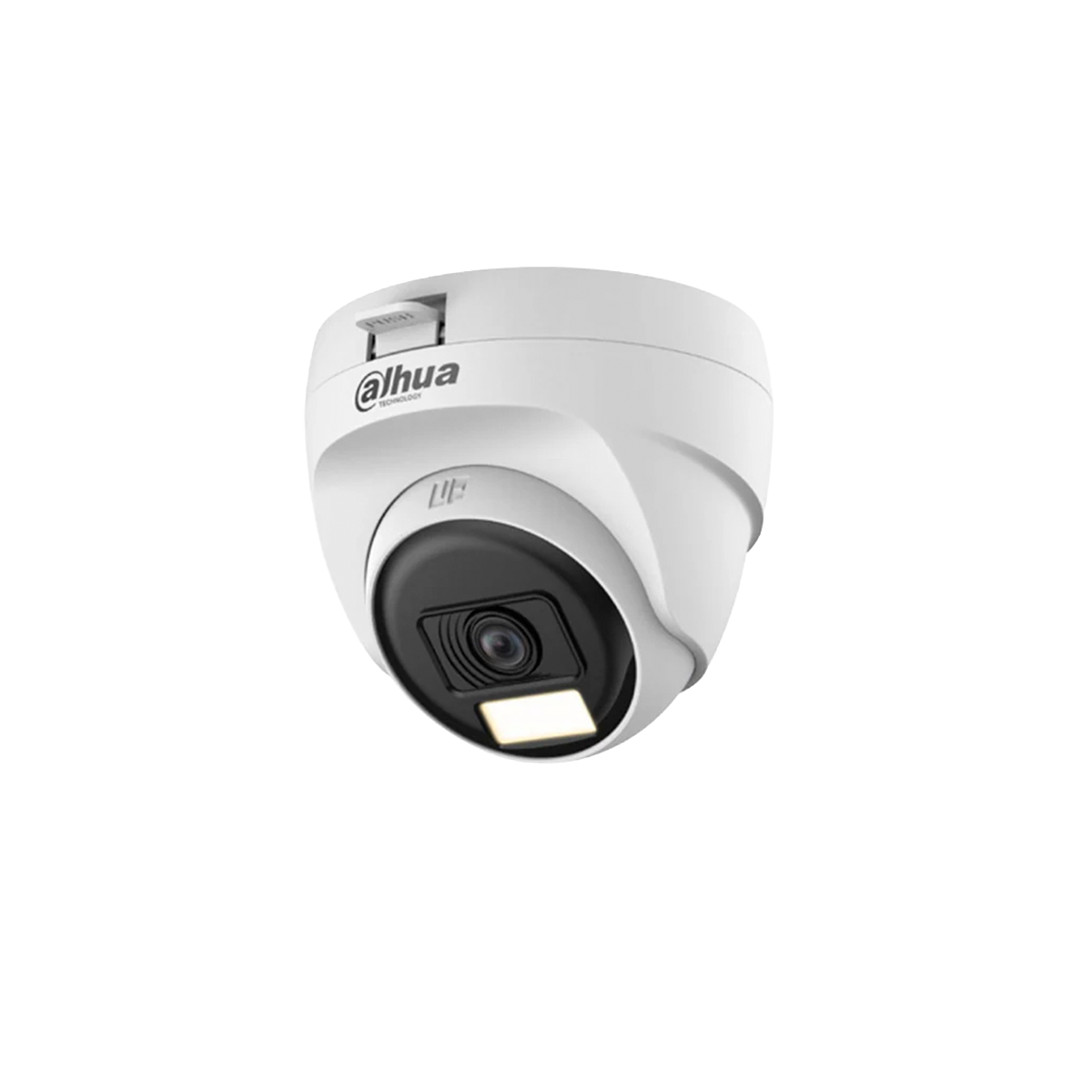 Cámara Minidomo Dahua HD, Cooper, 2MP, lente 2.8 mm, iluminación dual 30m, micrófono incorporado DWDR, metálica, DH-HAC-T2A21N-U-IL-A