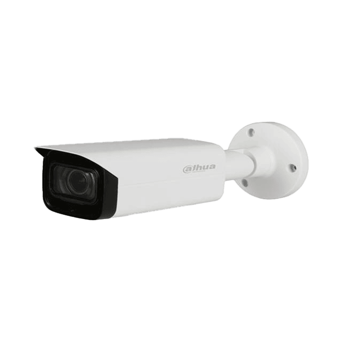Cámara Bullet Dahua HD, 4K, multiformato, lente motorizado 3.7-11m, IR80m, micrófono incorporado, IP67, starlight, DH-HAC-HDW2802T-A