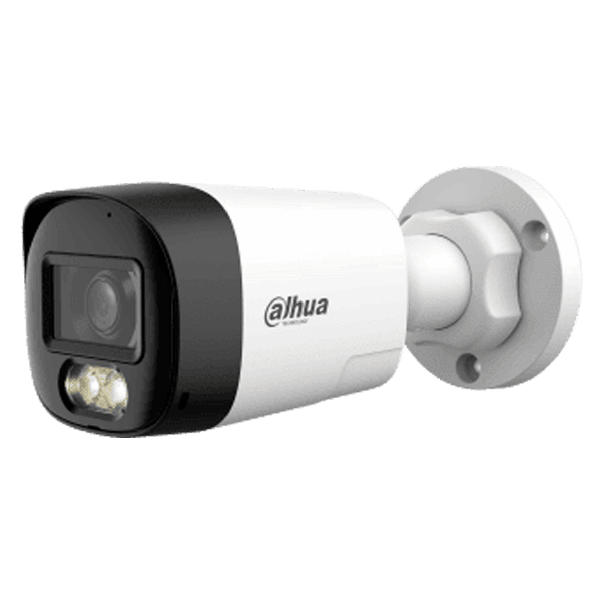 Cámara Bullet Dahua HD, 2MP, multiformato, lente fijo 2.8mm, iluminación dual 40m, audio bidireccional, IP67, DH-HAC-HFW1200RLN- IL-T