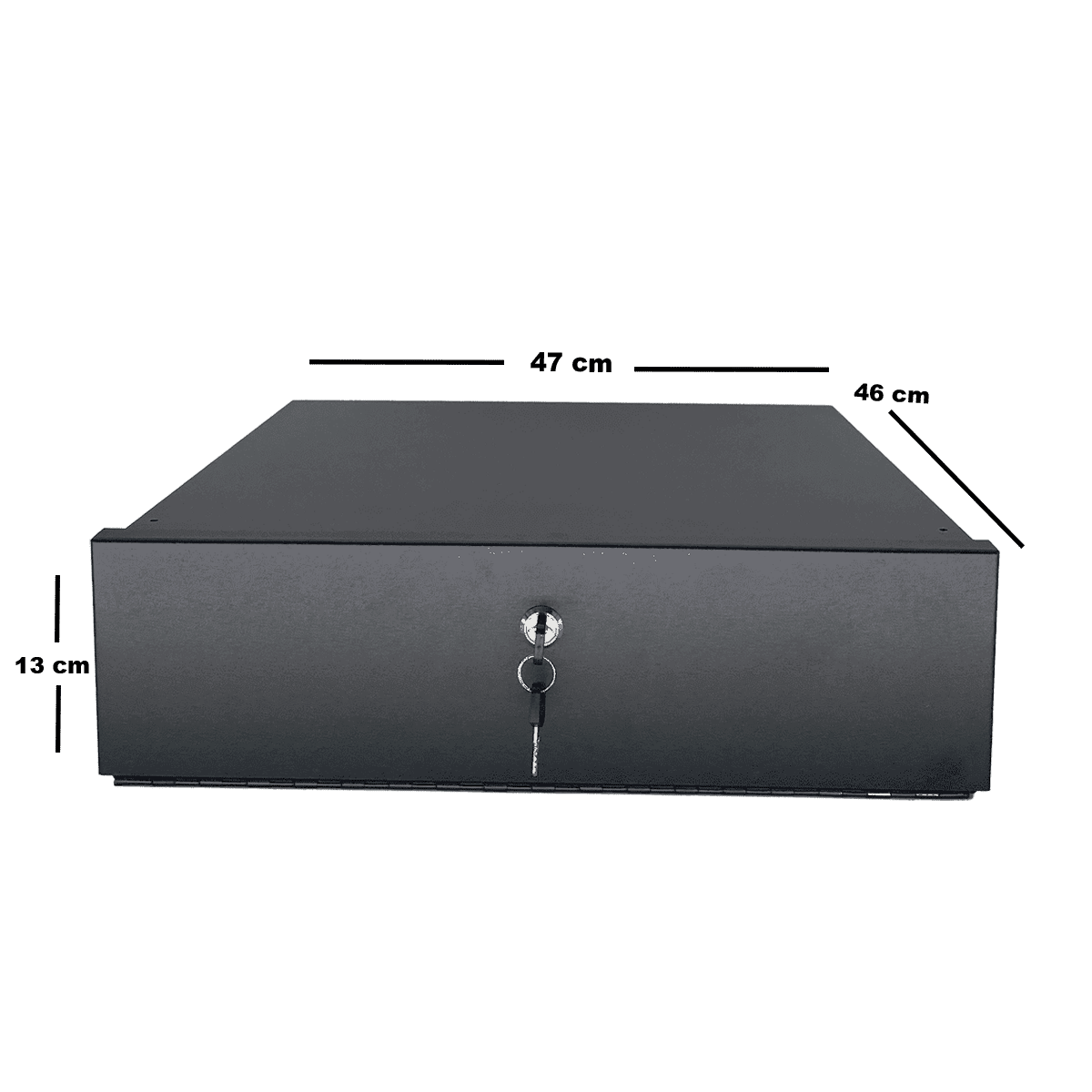 Gabinete para Grabador Deluxe Metálico, Dlx, para Grabador de Video, Incluye Ventilador, Cerradura y