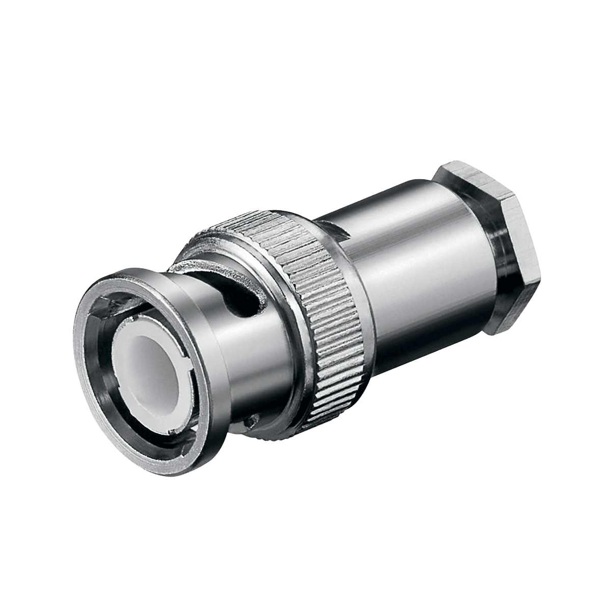 Conector Coaxial Deluxe Bolsa Conectores, Dlx, BNC, 10unds, de Presión para Cable Coaxial RG-58, 59,