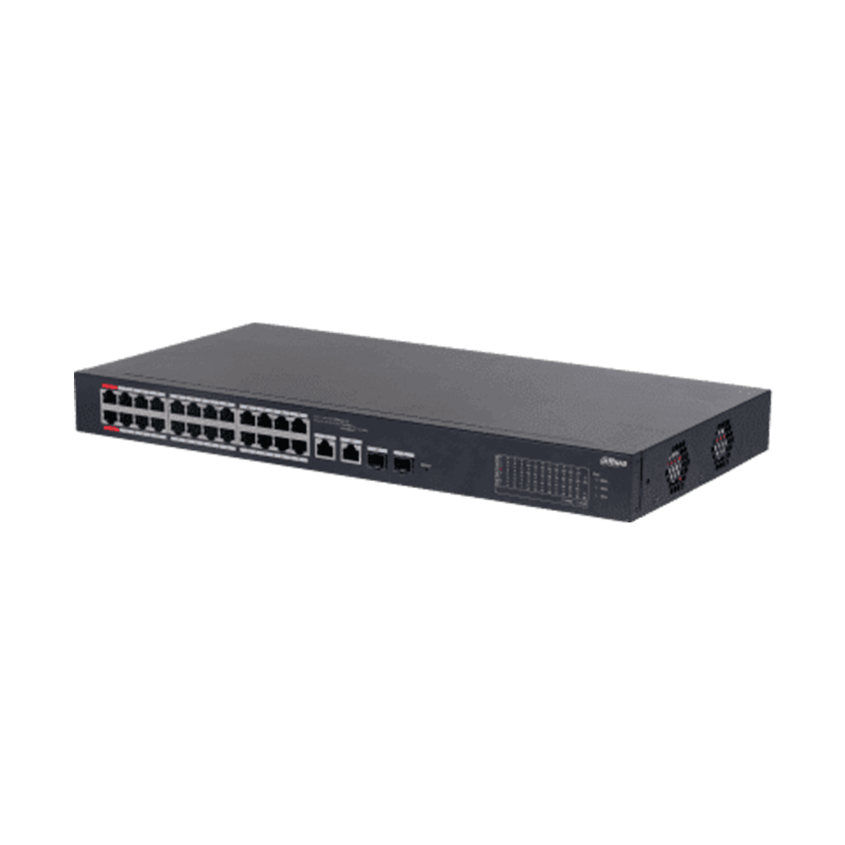 Switch Dahua DH-CS4226-24ET-240 24 Puertos Fast Ethernet POE 240 W 2 SFP