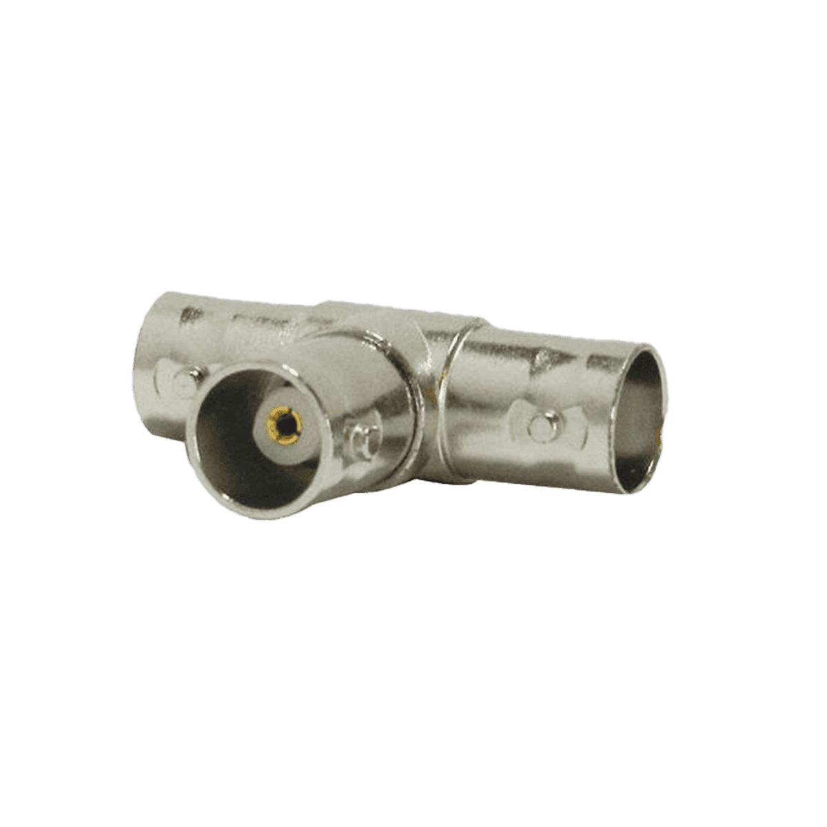 Conector Coaxial Deluxe Tipo «t», Dlx, 3 Hembras, BNCA3