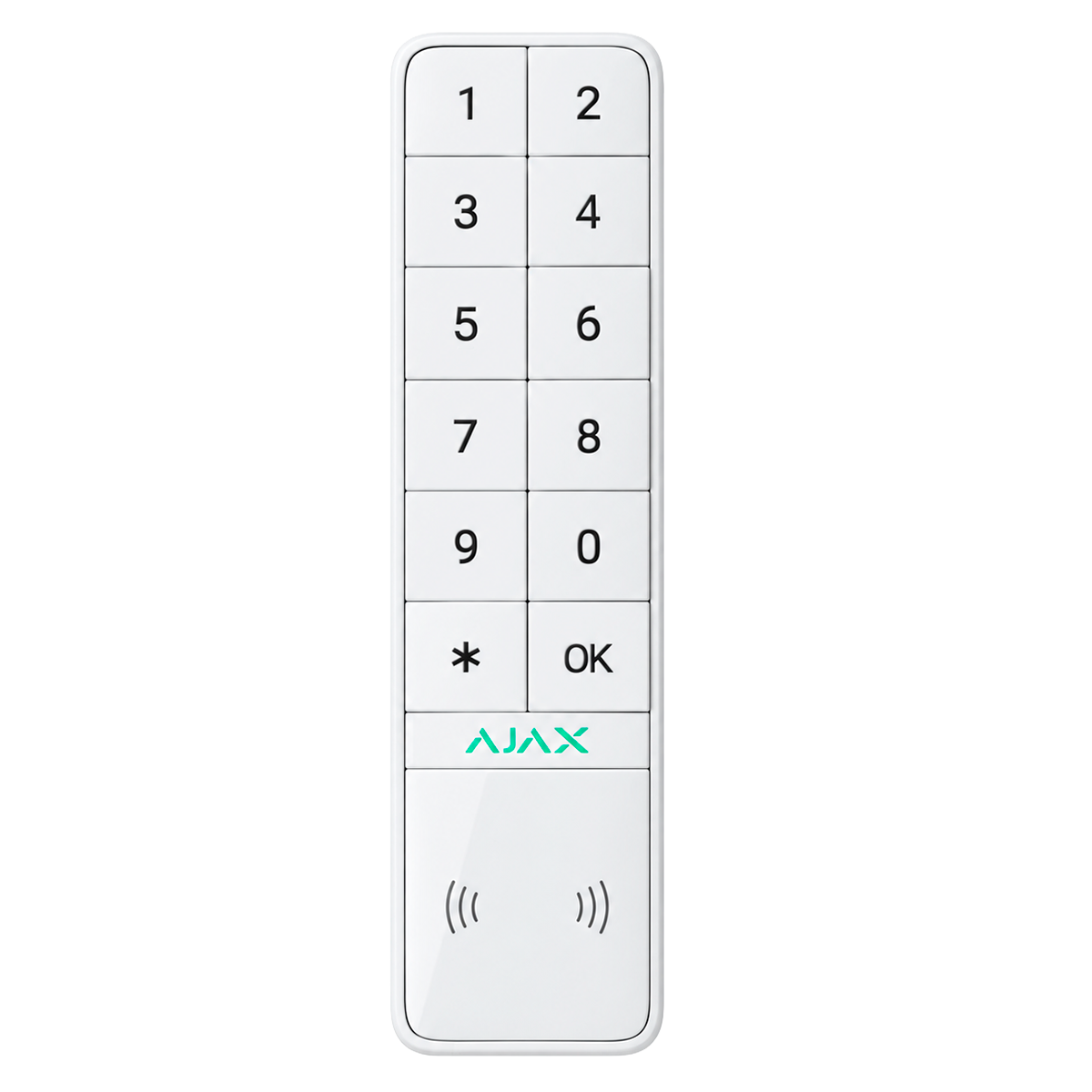 Accesorio para Alarma Ajax KeyPad Outdoor Jeweller Teclado Inalámbrico Exterior Negro