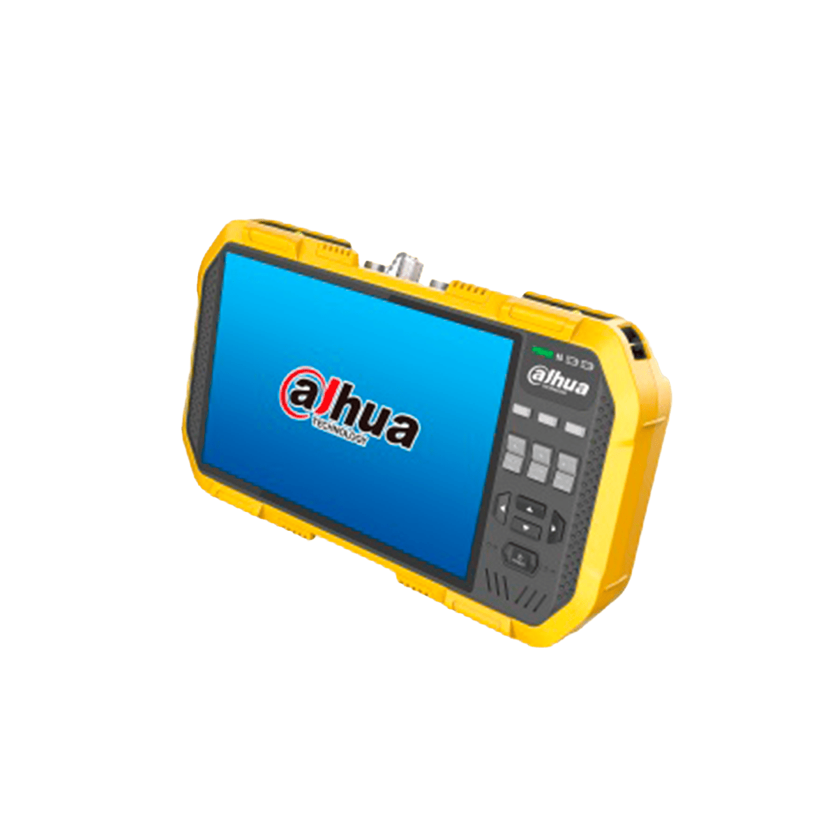 Tester portátil, Dahua, IP, HDCVI, AHD, HDTVI, CVBS, soporta compresión de video H.265 y H.264, control PTZ, soporta audio, multímetro integrado, probador de Red, probador de Señal Wifi, soporta Protocolo Onvif, salida de 12V 2A, DH-PFM907-E