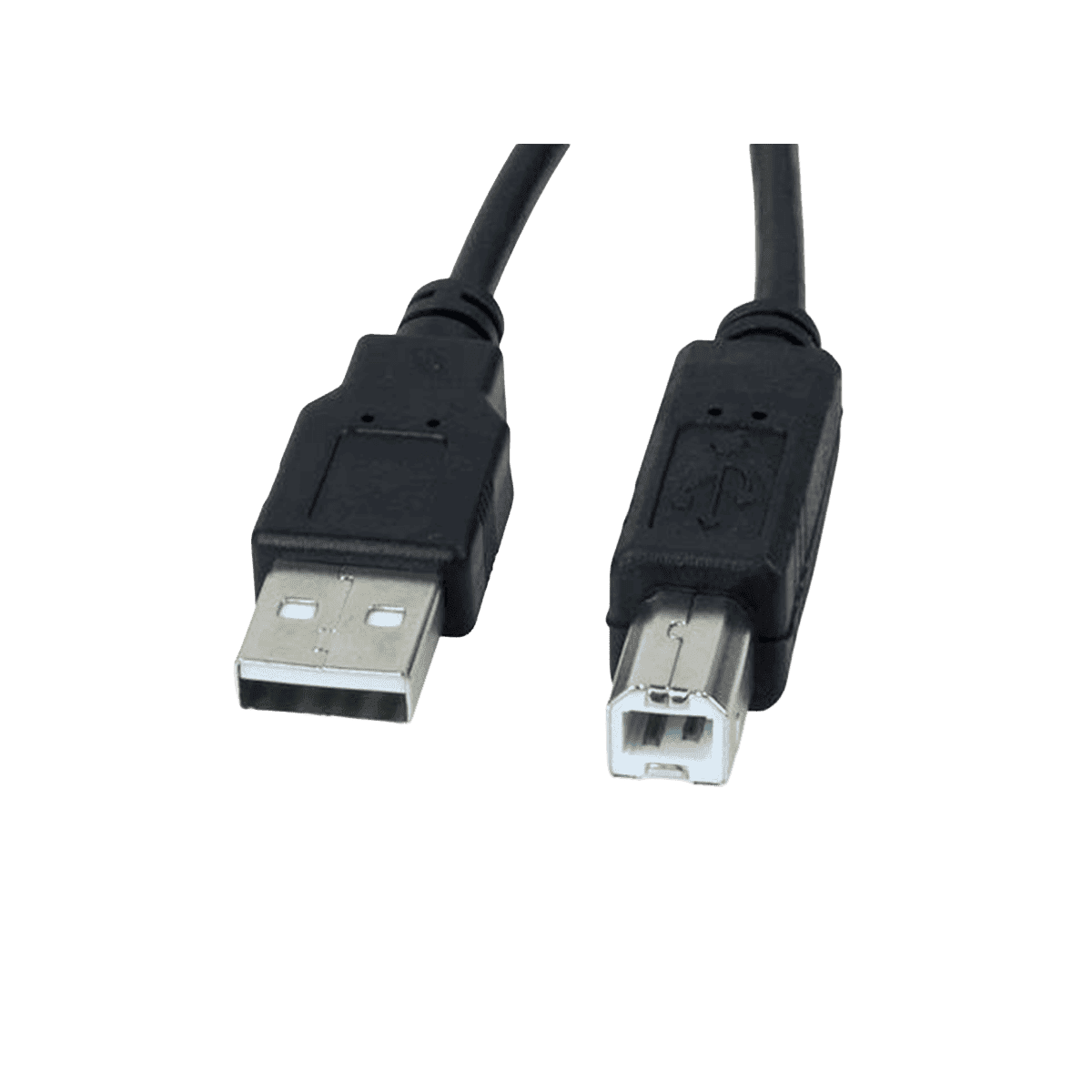 Cable de alimentación para impresora, Nova, USB-A 2.0 a USB-B, 1.8 metros, color negro, AC3072