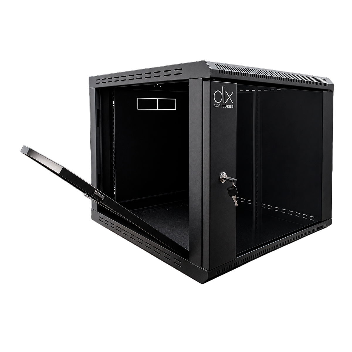 Rack Deluxe DLX-9W6D6 9U Pared Armado