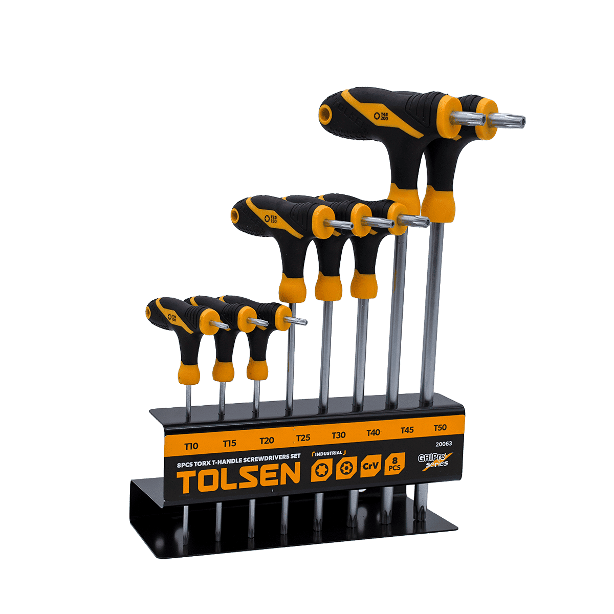 Juego de Destornilladores Tolsen 20063 Torx 8 Piezas