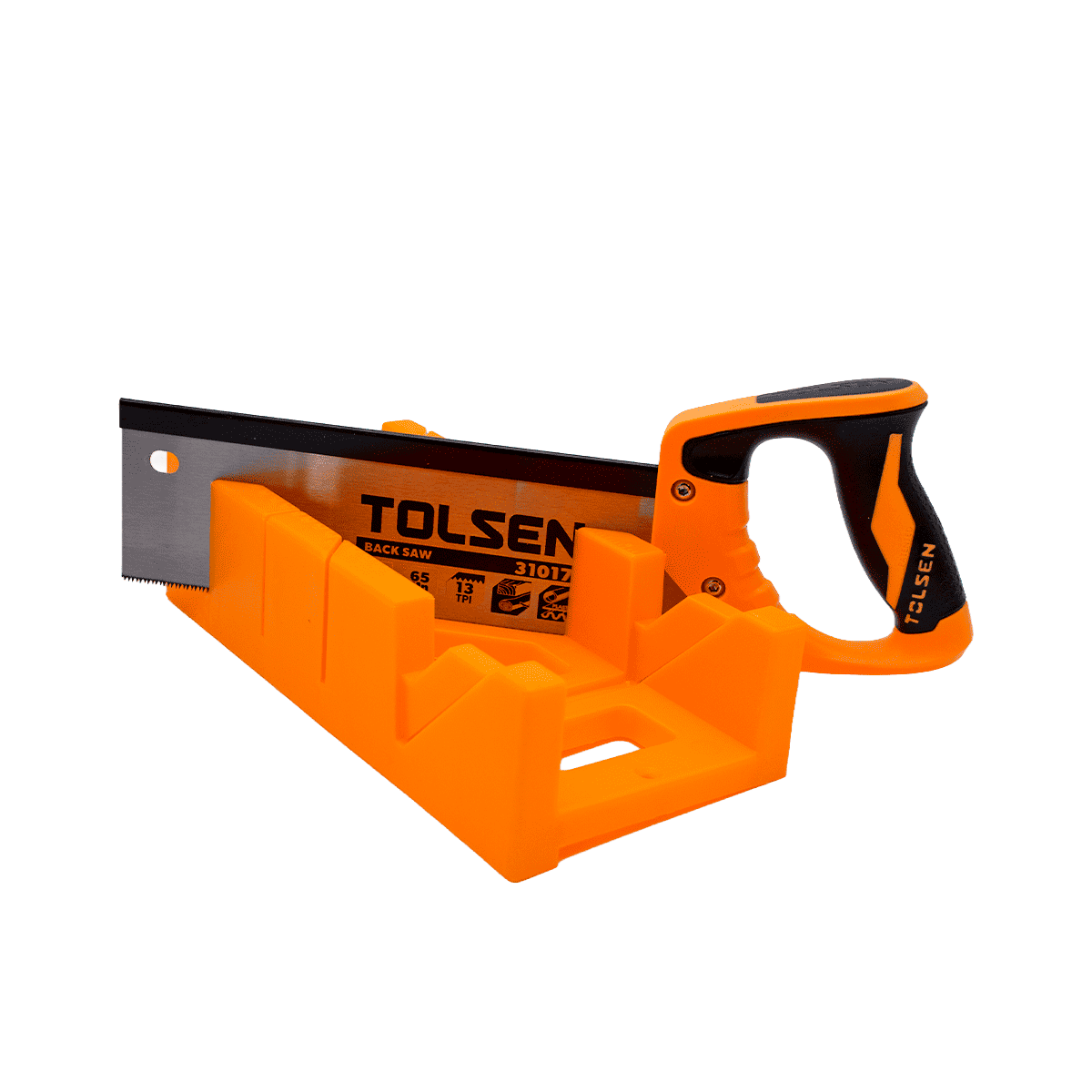Caja de Inglete con Serrucho Tolsen 31017 300mm