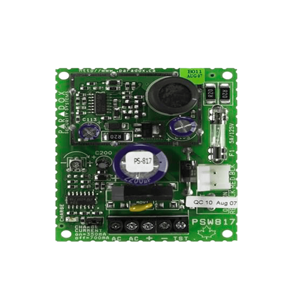 Fuente de Alimentación Paradox PS817