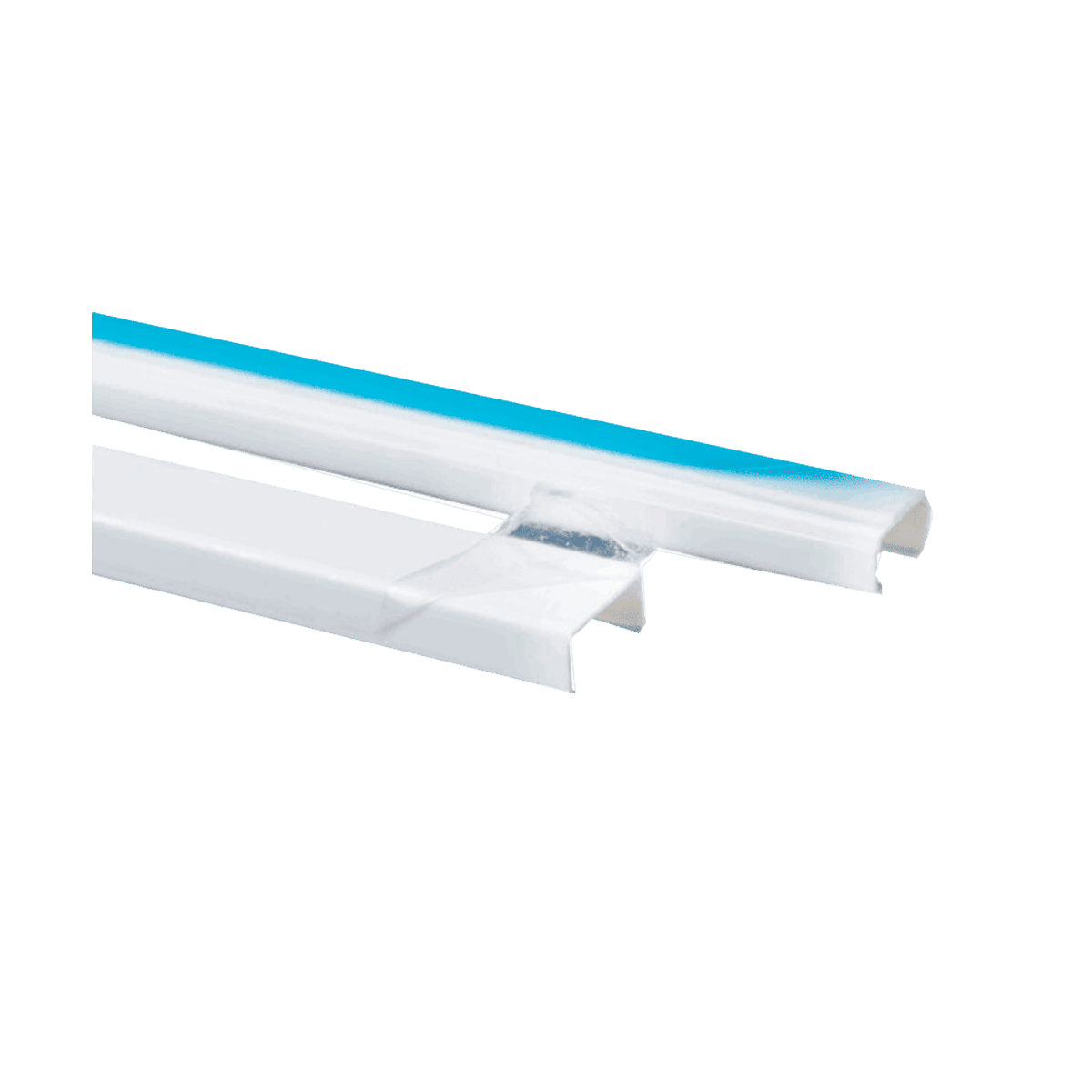 Canaleta 1/2″, Dexson, color blanco, 13 x 7, con adhesivo, ADL004