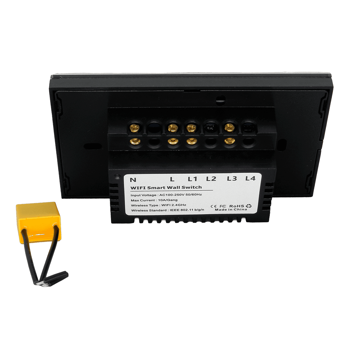 Interruptor Inteligente Deluxe DLXUS02B Doble