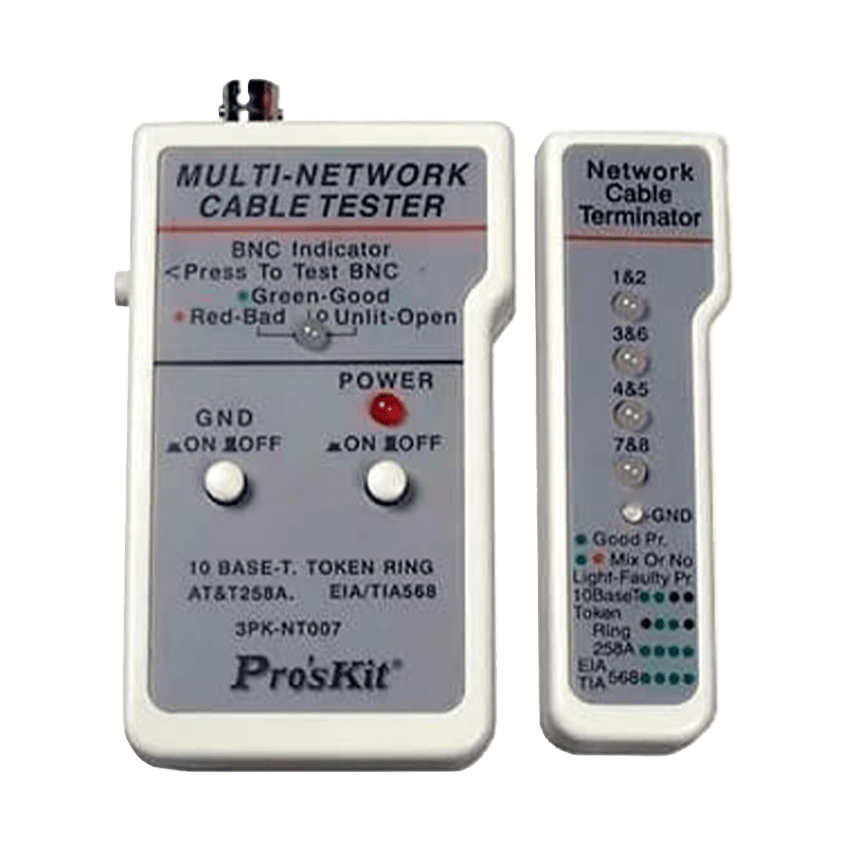 Tester de Continuidad Deluxe DLXLWHL002 UTP/STP RJ45