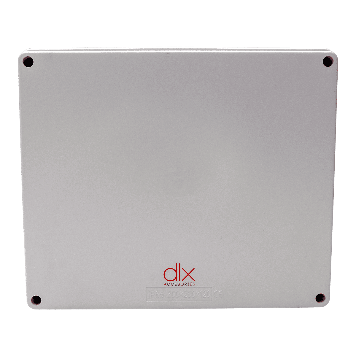 Caja Eléctrica Deluxe DLX300250120S Plexo 300x250x120 IP65 sin Conos